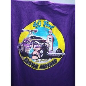 Classic Cars 40s Ford‎ Drag Racer Blown Altered 2XL Graphic T-Shirt